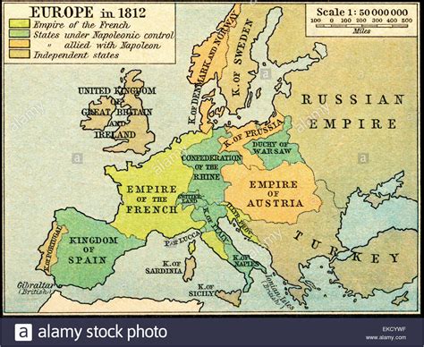 Map Of Napoleonic Europe 1812 | secretmuseum