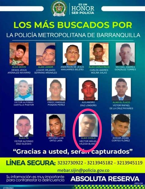 Cayó Alias ‘cholo Uno De Los Más Buscados Por La Policía Metropolitana