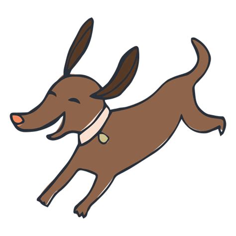 Design Png E Svg De Desenho Animado De Cachorro Feliz Para Camisetas