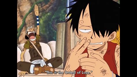 an image of one piece with the caption'this is the origin of love