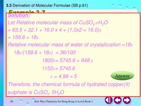 Molar Mass of Hydrated Copper Sulfate