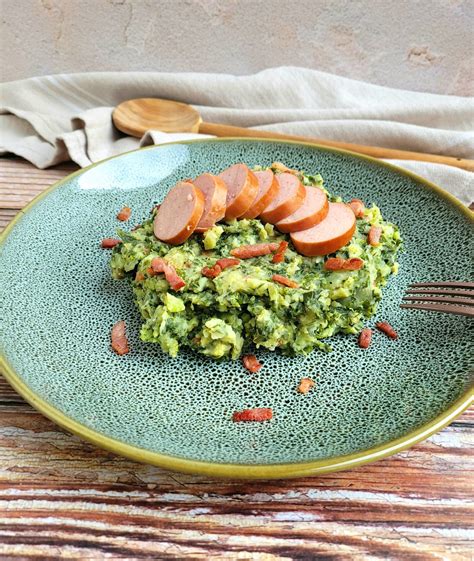 Boerenkool Broccoli Stamppot Low FODMAP Glutenvrij Lactosevrij