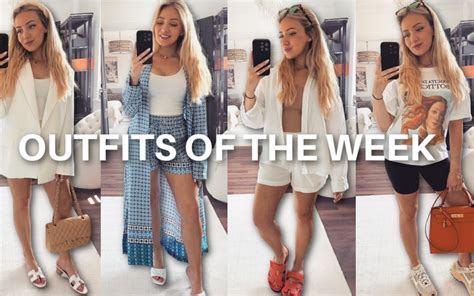 【missalex】夏季孕早期穿搭｜summer Outfits Of The Week Early P 时尚视频 搜狐视频