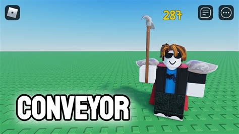 How To Make A Conveyor In The Chosen One Roblox Youtube