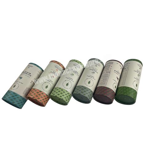 Food Grade Custom Eco Friendly Cardboard Tube Packaging Paper Box For