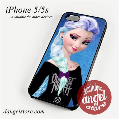 Disney Princes Elsa Frozen Punk Phone Case For Iphone 4 4s 5 5c 5s 6 6 Plus Phone Cases