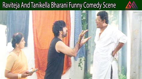 Raviteja And Tanikella Bharani Funny Comedy Scene Telugu Comedy