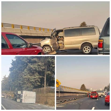 Entérate ⚠️🚨 Tres Lesionados Tras Accidente En La Mexico Toluca Alonso Herrera Trejo Noticias