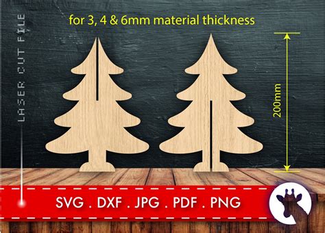 Christmas Tree CNC Router Files Christmas Tree Laser Cut Files - Etsy