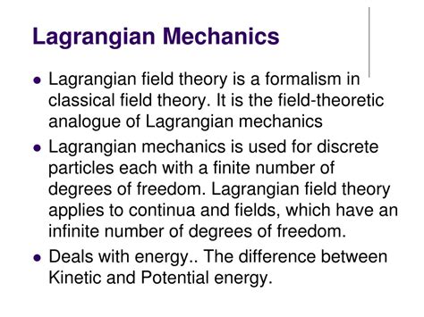 Ppt Prof Charlton Lagrangian Dynamics Used In Robotics Powerpoint