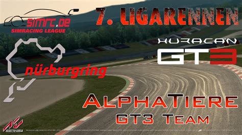 SimRC Assetto Corsa 7 Ligarennen Nürburgring GP Highlights