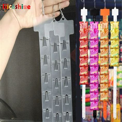 12 Holes Supermarket Convenience Food Display Store Hanger Hooks