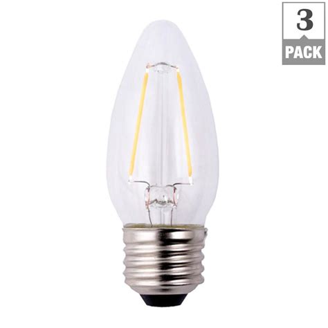 Ecosmart Watt Equivalent B Dimmable Filament Classic Glass Led