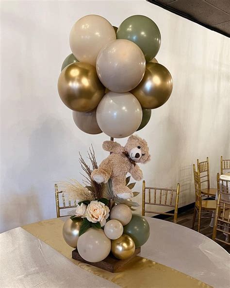 Nicole Creations Houston On Instagram Boho Teddy Bear Centerpieces