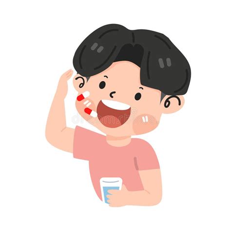 Taking Medication Boy Stock Illustrations – 29 Taking Medication Boy ...