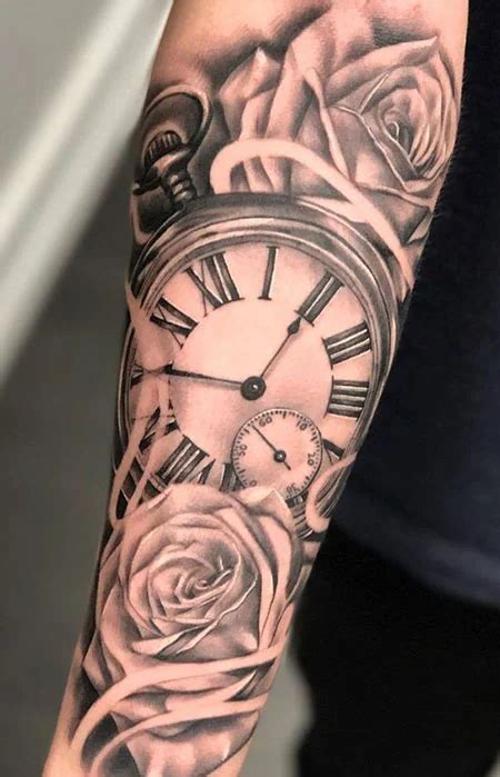 Los Mejores Tatuajes De Relojes Para Hombres Y Su Significado Moda Hombre