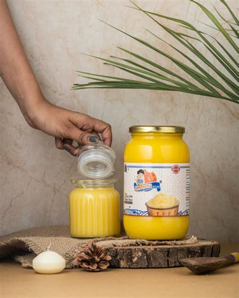 Kamdhenu Dairy Farm A2 Desi Cow Ghee 1 Liter A2 Cow Desi Ghee Gir