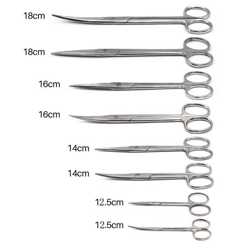 Tesoura Cir Rgica Dental Reta Afiada Ponta Curvada De A O Inoxid Vel