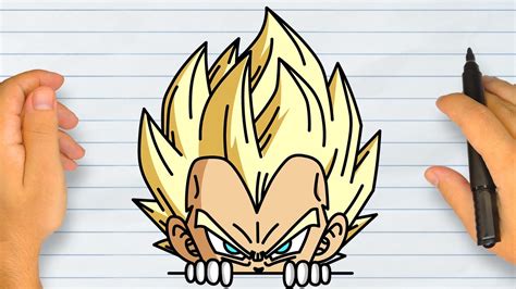 HOW TO DRAW GOKU SUPER SAIYAJIN Step By Step Simple And Easy YouTube