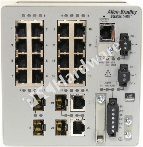 PLC Hardware Allen Bradley 1783 BMS20CA Stratix 5700 Ethernet Switch