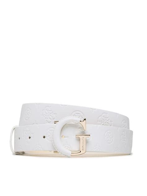 Guess Дамски колан Geva PD Belts BW7817 VIN35 Бял Modivo bg