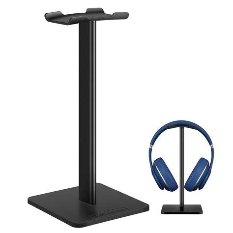 Headphone Stand Headset Holder Gaming Headset Holder With Aluminum Supporting Bar Flexible