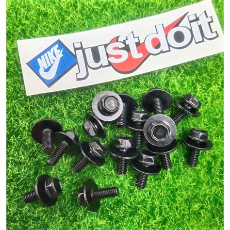 3 1PCS SKRU HITAM SAIZ 10 ADA CAP RXZ 125ZR Shopee Malaysia