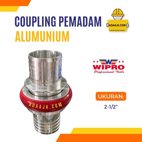 Jual Kopling Selang Pemadam Alumunium Wipro Coupling Fire Hose