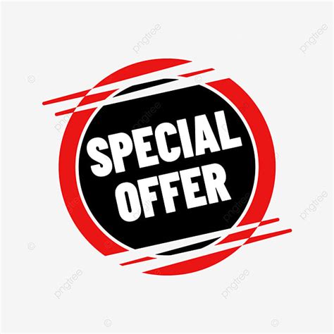 Special Offer Label Vector Art Png Special Offer Circle Label In Flat