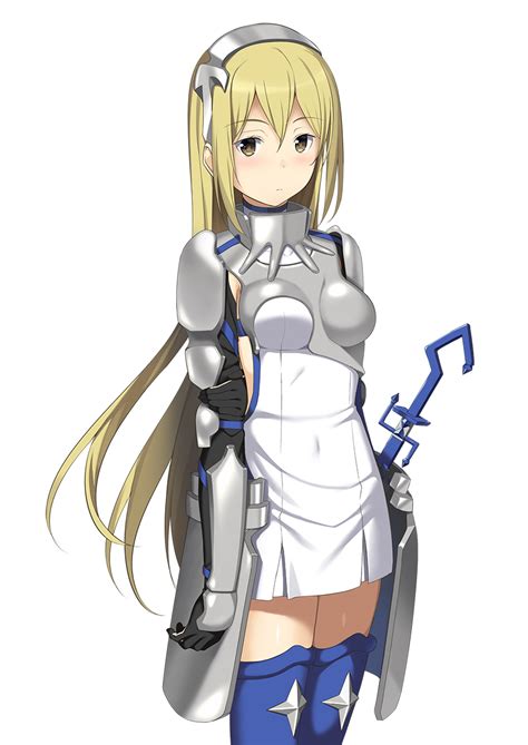 The Big Imageboard Tbib 1girl Aiz Wallenstein Armor Armored Skirt