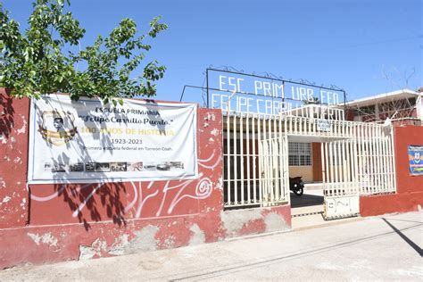 Celebran Centenario De Escuela Felipe Carrillo Puerto En Torre N El