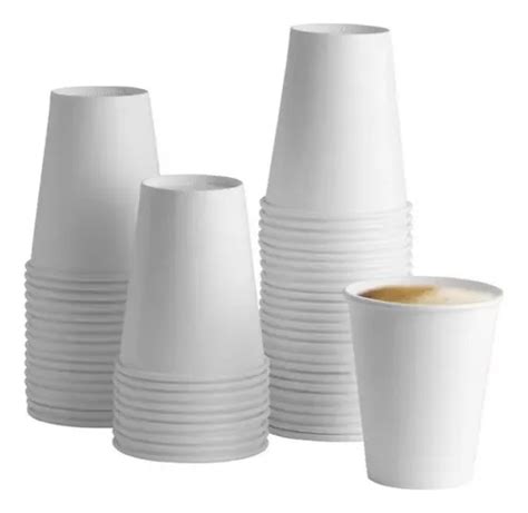 Vaso Polipapel Blanco Onza Pack Unidades Cuotas Sin Inter S