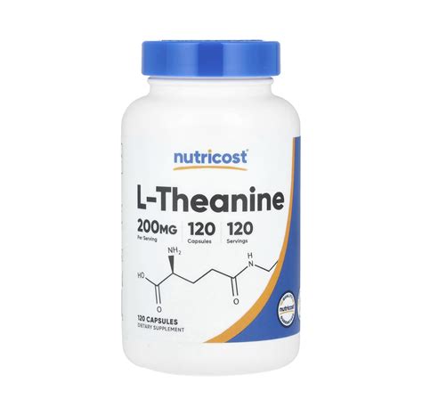 Nutricost L Theanine 200 Mg 120 240 Capsules