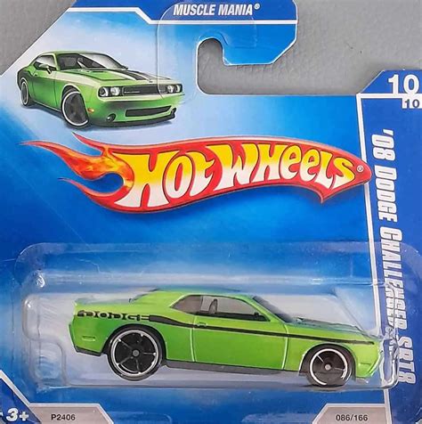 Hot Wheels Muscle Mania 08 Dodge Challenger SRT8 Universo Hot Wheels