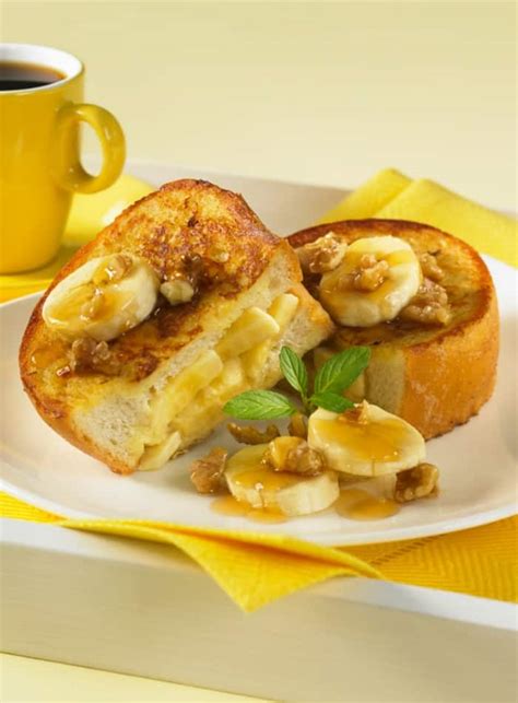 Delicious Banana Nut Stuffed French Toast Mommy Moment