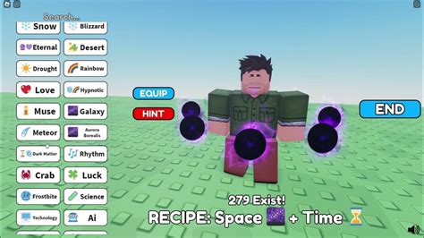 Roblox Aura Craft All F2p Auras Recipes Outdated Youtube