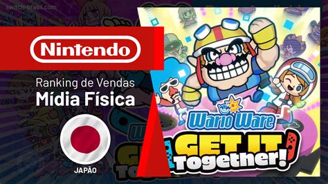 Ranking de Vendas no Japão WarioWare Get It Together estreia em 2