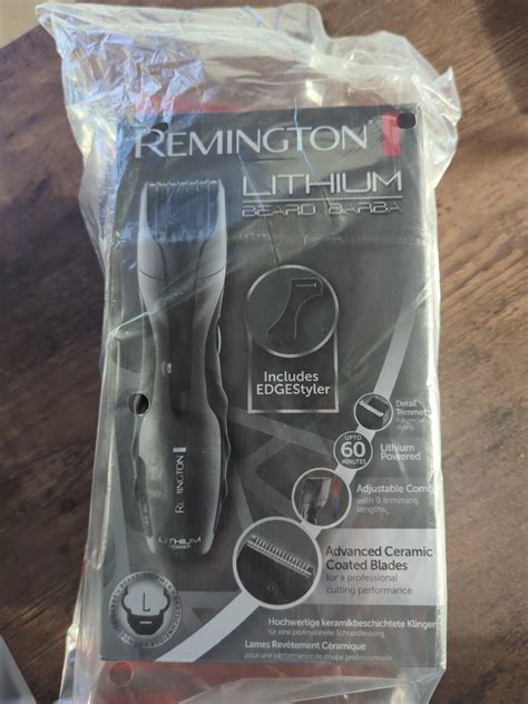 Remington Mb L Lithium Barba Beard Trimmer Black For Sale Online Ebay