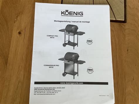 Koenig Gasgrill Compact Pro Mit Abdeckhaube Kaufen Auf Ricardo