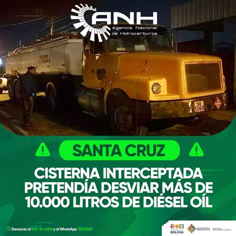 Abi Anh Intercepta Cisterna Que Pretendía Desviar 10000 Litros De