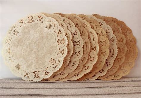 Rustic Doily Doilies Rustic Wedding Bridal Shower Vintage Etsy