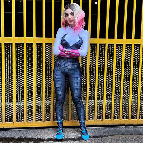 Marvel Spider-Man: Across the Spider-Verse Gwen Stacy Cosplay Costume – Winkcosplay