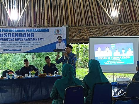 Dalam Musrenbang Kelurahan Meruyung Prioritaskan Pembangunan Fisik