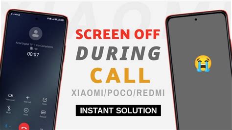 Screen Off During Call Proximity Sensor Not Working Instant