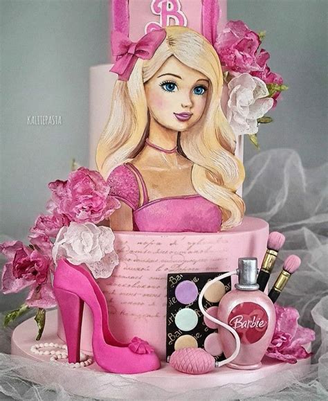 Pin By Grazia Serrone On Cakes In 2024 Barbie Birthday Cake Barbie