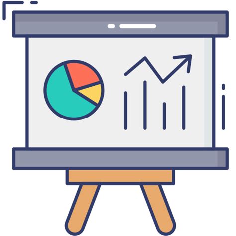 Graph Dinosoft Lineal Color Icon