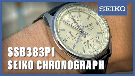 Unboxing The Seiko Chronograph Ssb383p1 Youtube