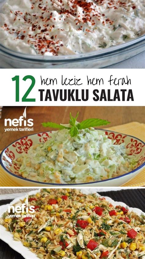 De I Ik Tavuklu Salata Tarifi Kolay Doyurucu Ve Ok Lezzetli