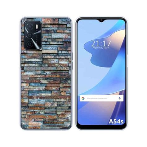 Funda Silicona Para Oppo A54s Diseño Ladrillo 05 Dibujos con Ofertas en