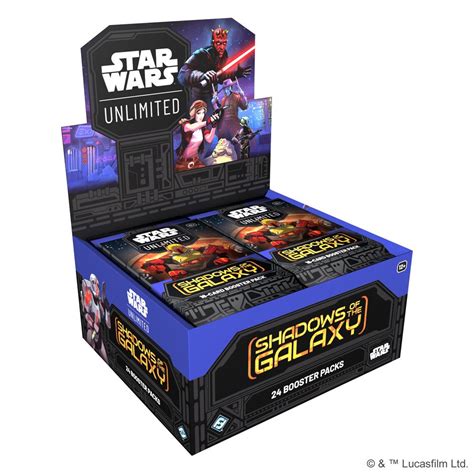 Star Wars Unlimited Tcg Shadows Of The Galaxy Booster Box 841333122294